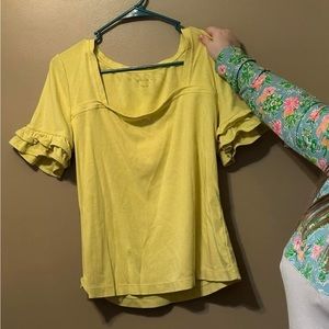 Lilly Pulitzer square neck top
